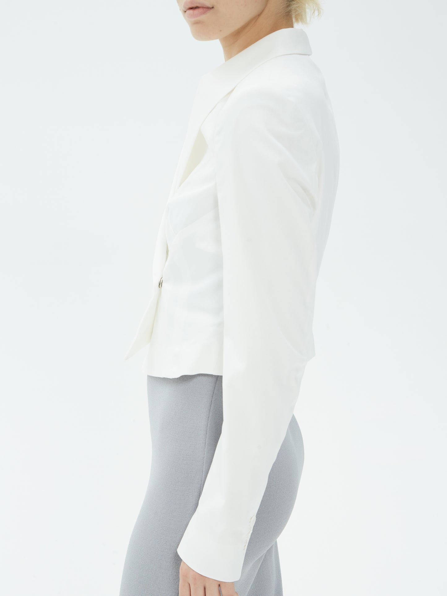 IXOS Giacca cropped BIANCO