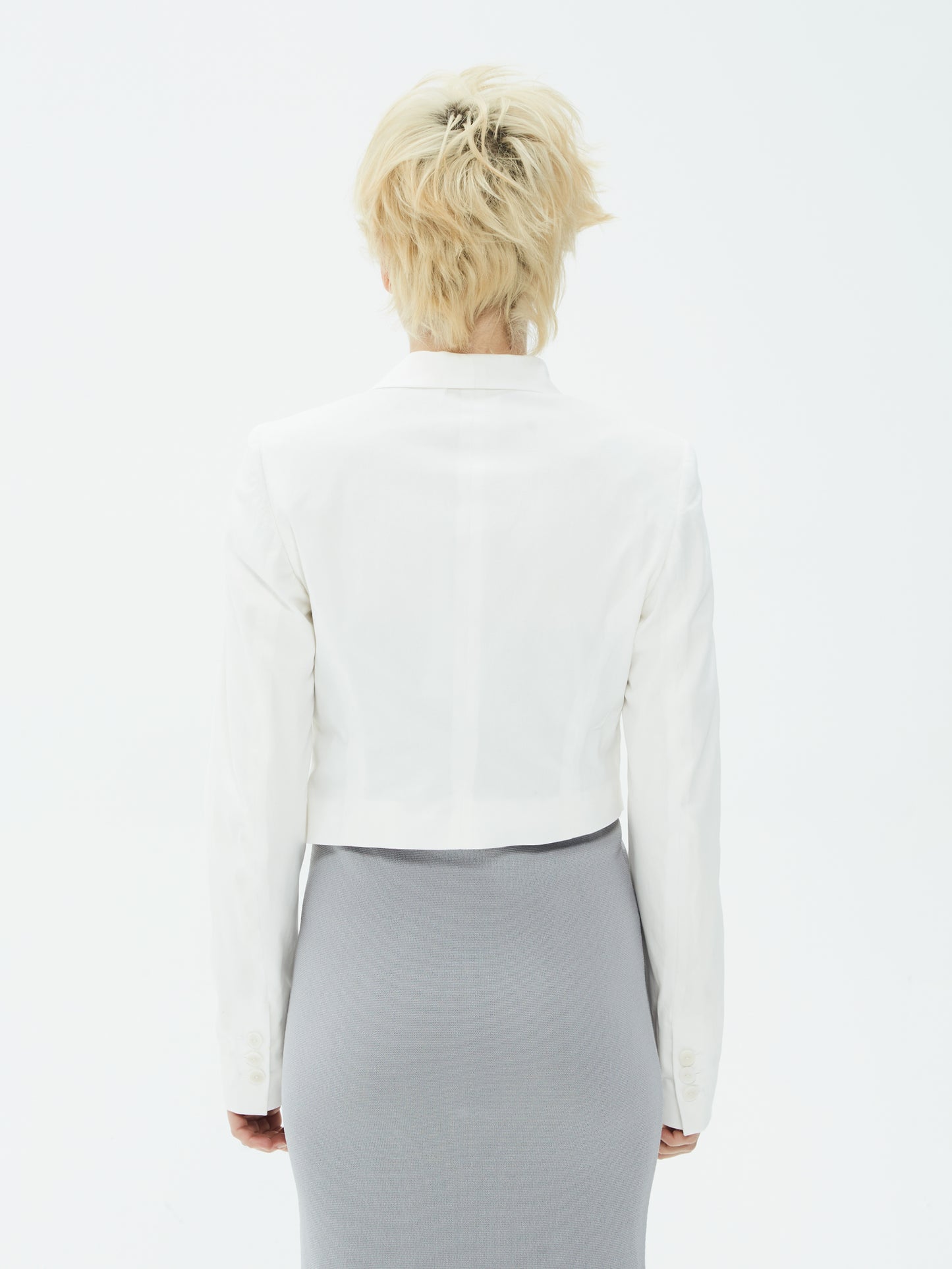 IXOS Giacca cropped BIANCO