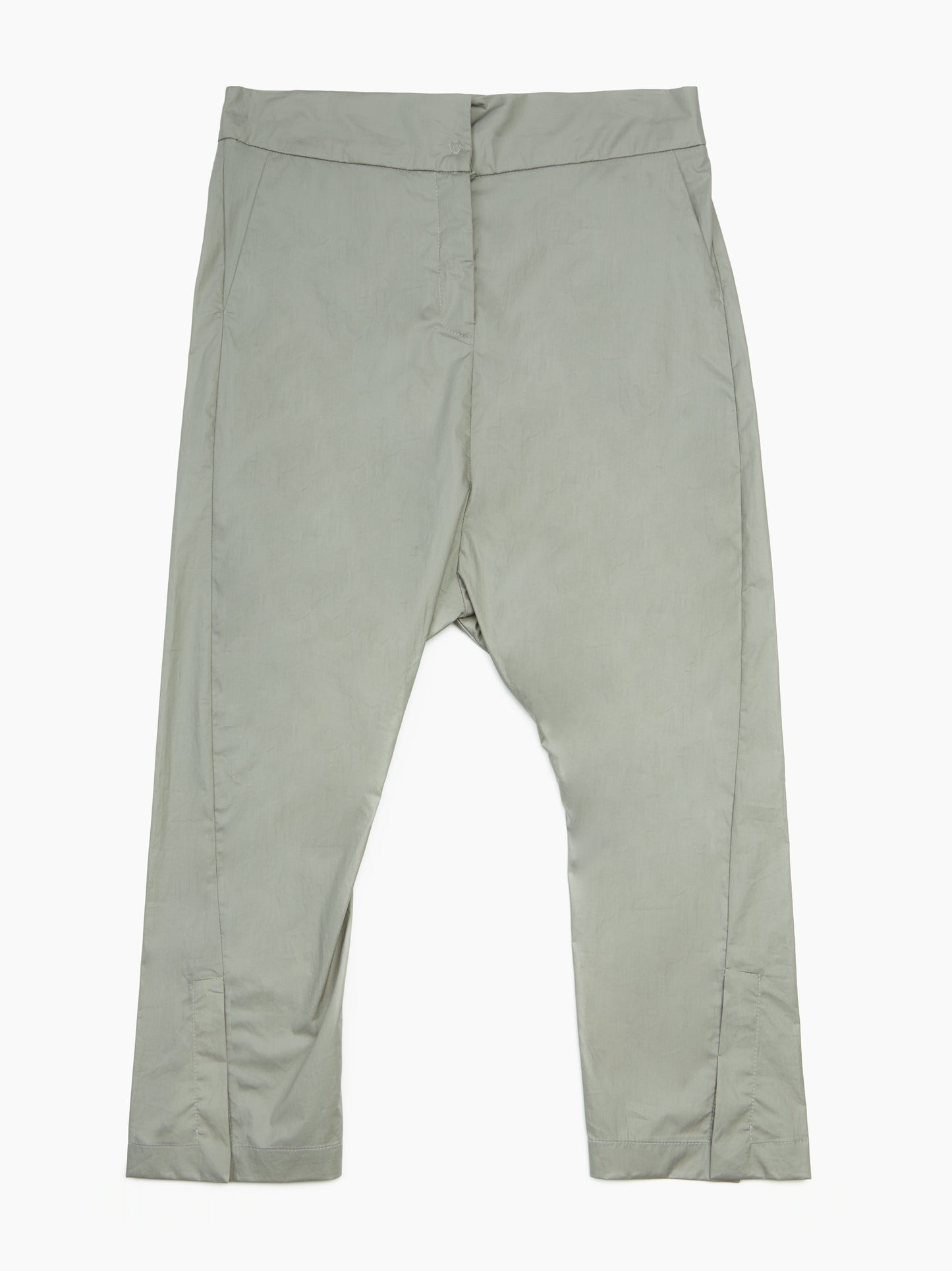 IXOS Pantalone cavallo basso con spacchetti TORTORA