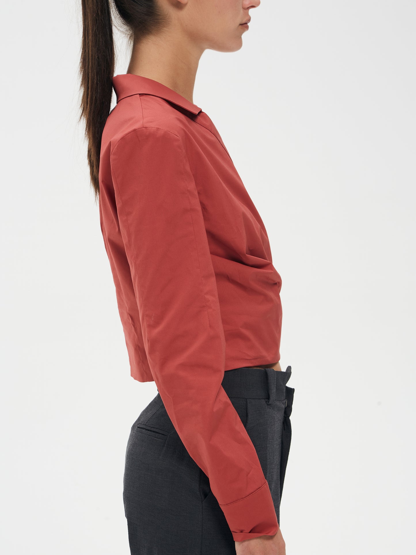 IXOS Camicia scollo a V VIOLA
