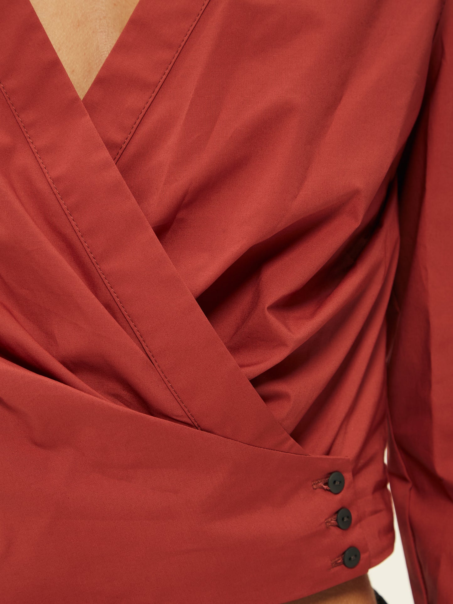IXOS Camicia scollo a V VIOLA