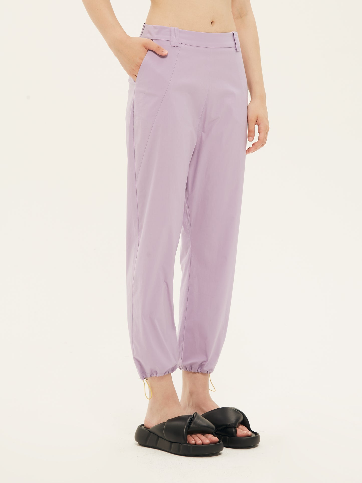 IXOS Pantalone in tessuto fluido VIOLA