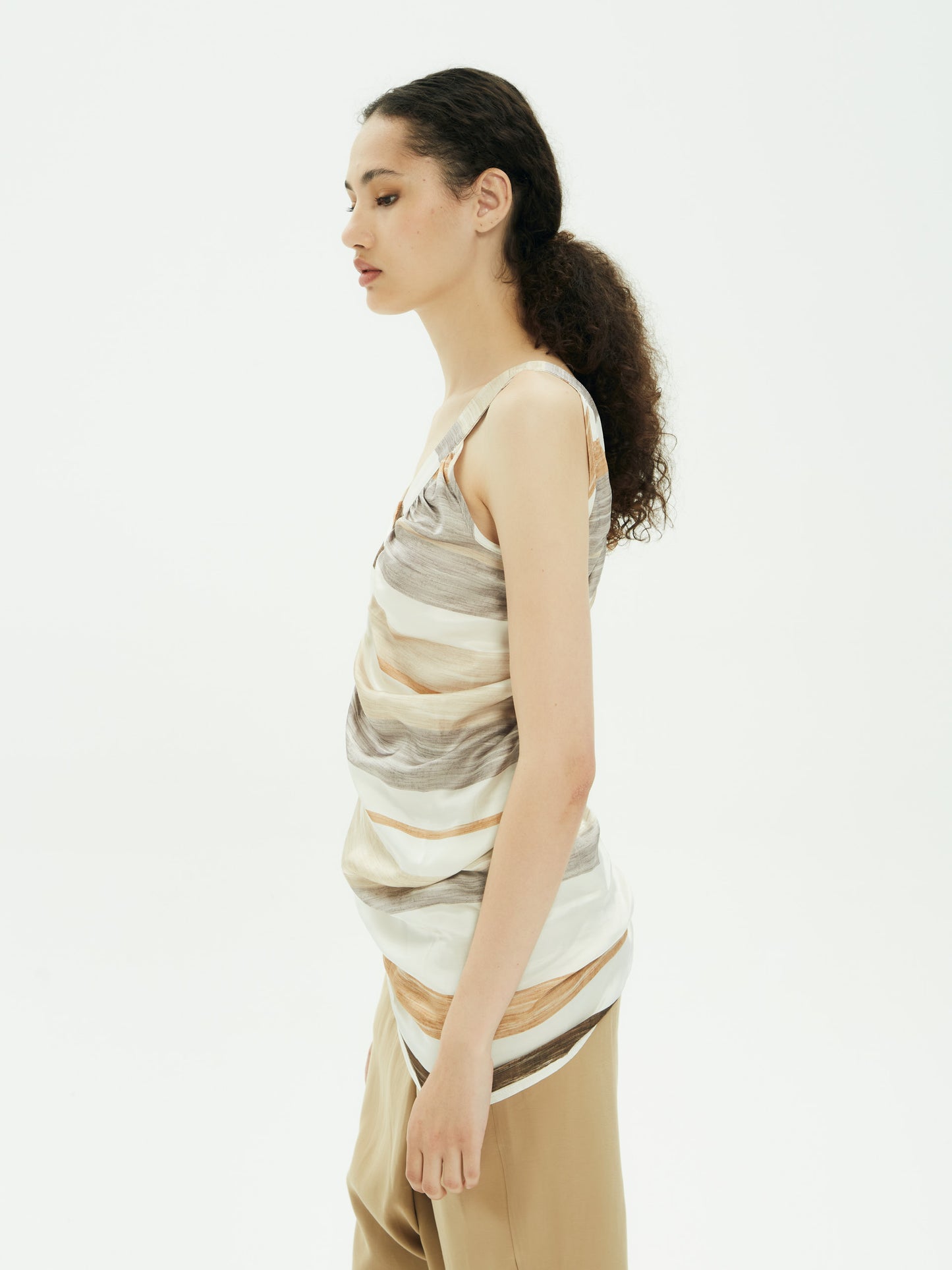 IXOS Gilet con drappeggio MULTICOLOR