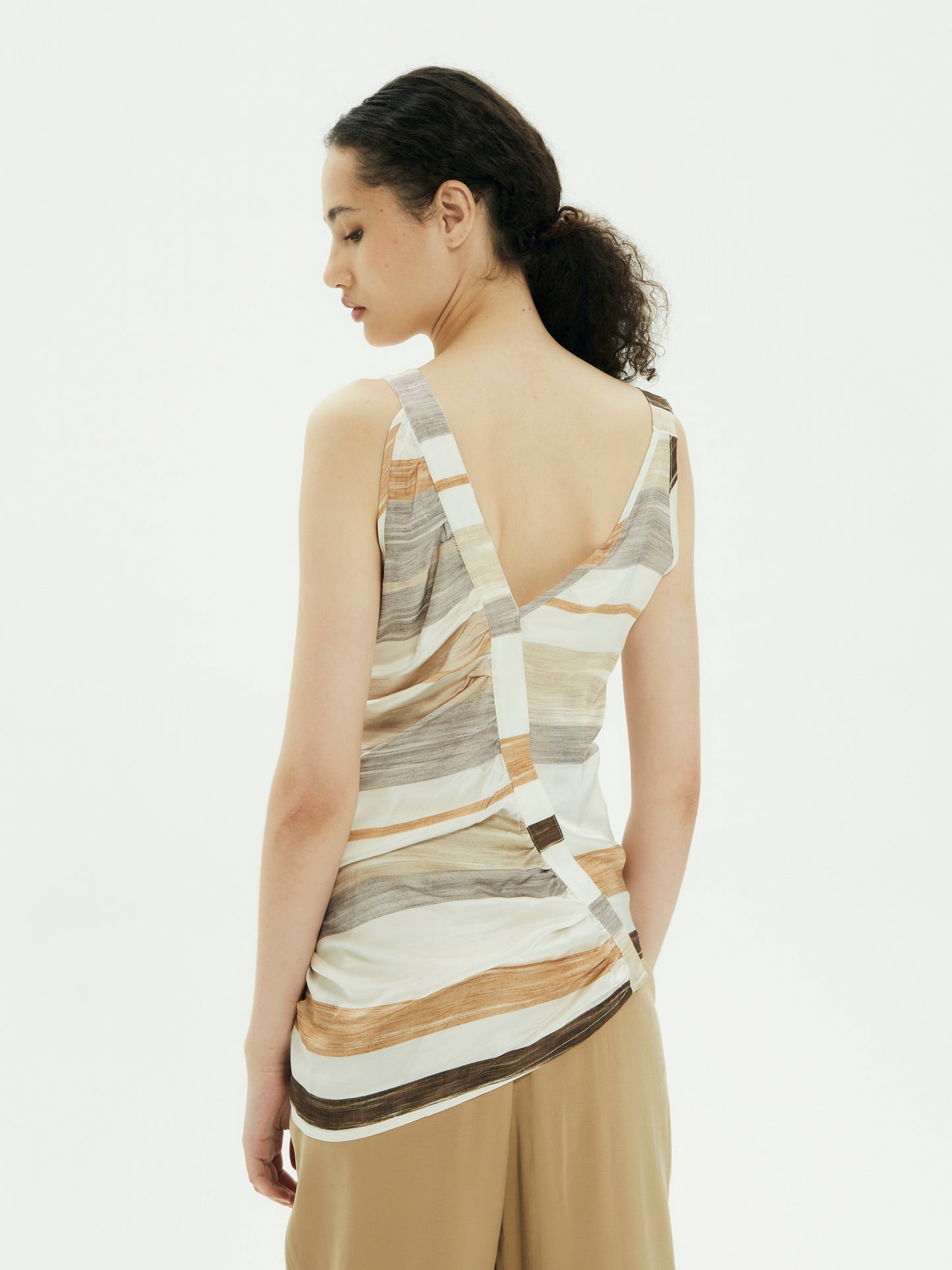 IXOS Gilet con drappeggio MULTICOLOR